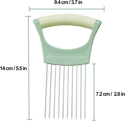 Onion Holder for Slicing,Food Slicing Guide for Meat Lemon Potato Tomato