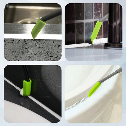 Silicone Caulking Tool Kit - Professional Sealant Finishing Tools for Tight Areas, Bathroom, Kitchen, Window, Sink & Floor - Caulk Smoother, Applicator & Scraper (Green)