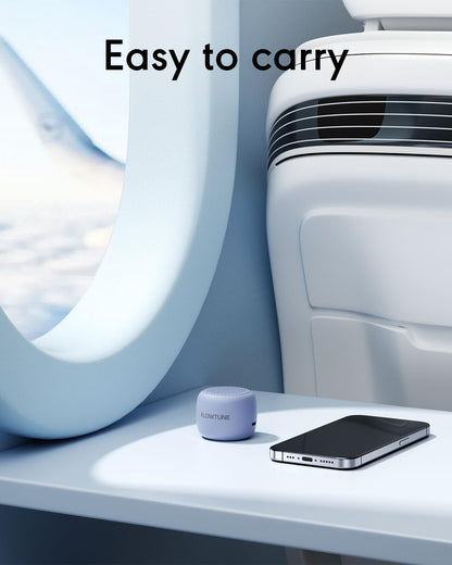 FLOWTUNE Sound Machine White Noise Machine for Baby Adults, 18 Non-looping Sounds, Timer, Memory Function, Portable Sleep Sound Therapy Gift (White)