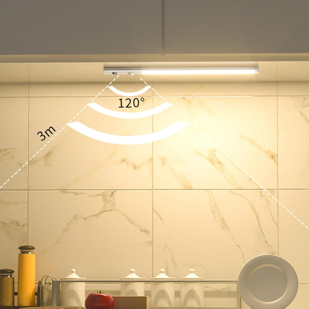 Closet Lights Motion Sensored Magnetic Nightlight Fixtures Night Lamp