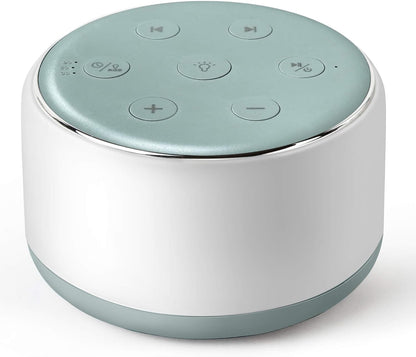 FamiSym Rechargeable White Noise Sound Machine Baby with Night Light
