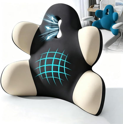 Lumbar Support Pillow for Office Chair, Back Support Pillow for Car, Chair