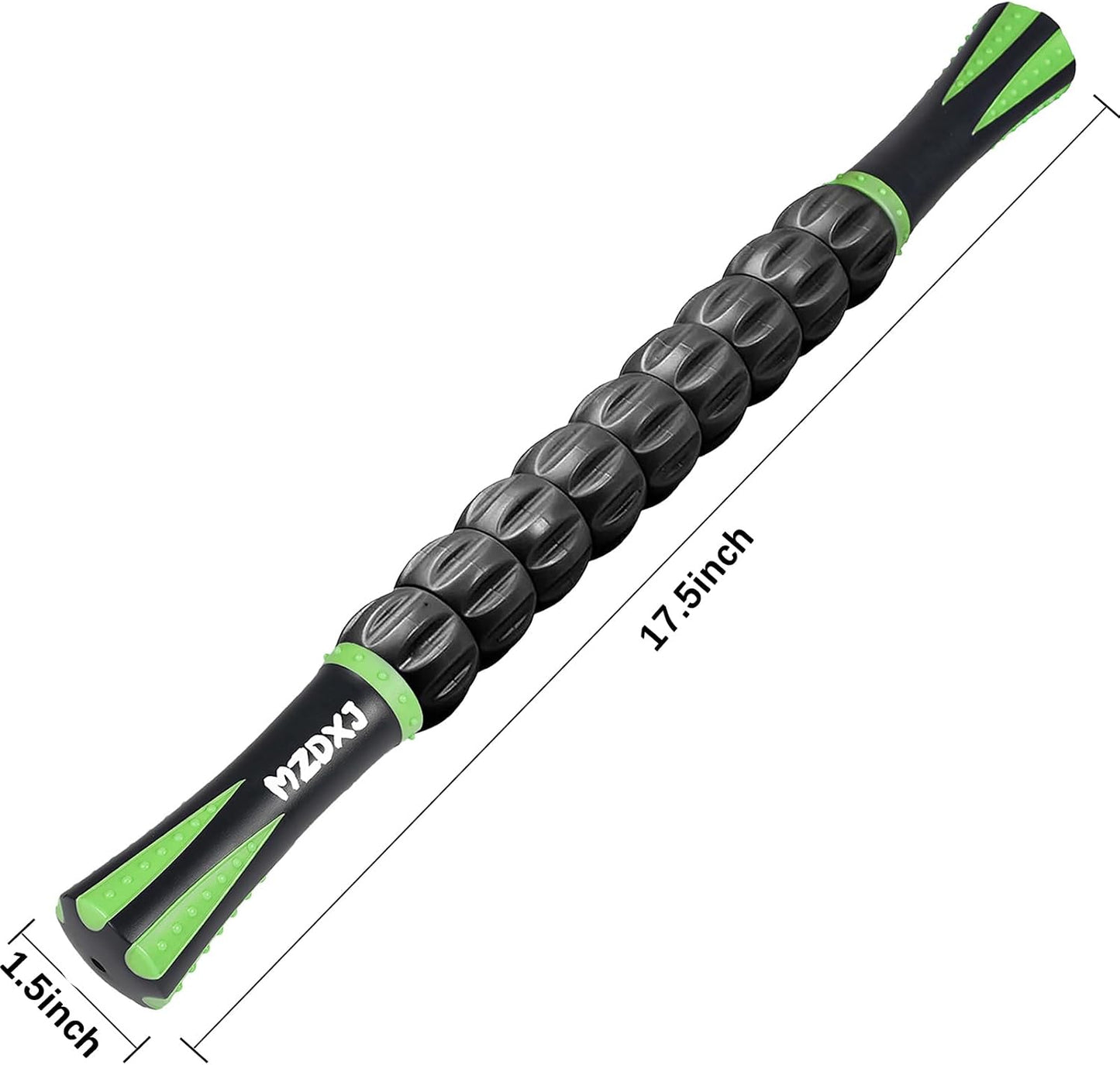 Wooden Cellulite Massage Roller for Legs and Thighs - Handheld Fascia Blaster Tool for Muscle Relief, Lymphatic Drainage & Body Sculpting - Anti Cellulite Massager for Women and Men (12 Wheel)