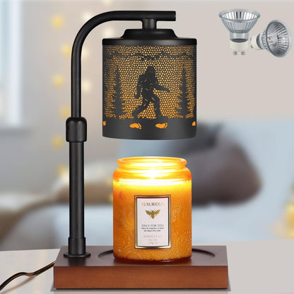 Candle Warmer Lamp Adjustable Height Dimmable for Jar Candles Hummingbird