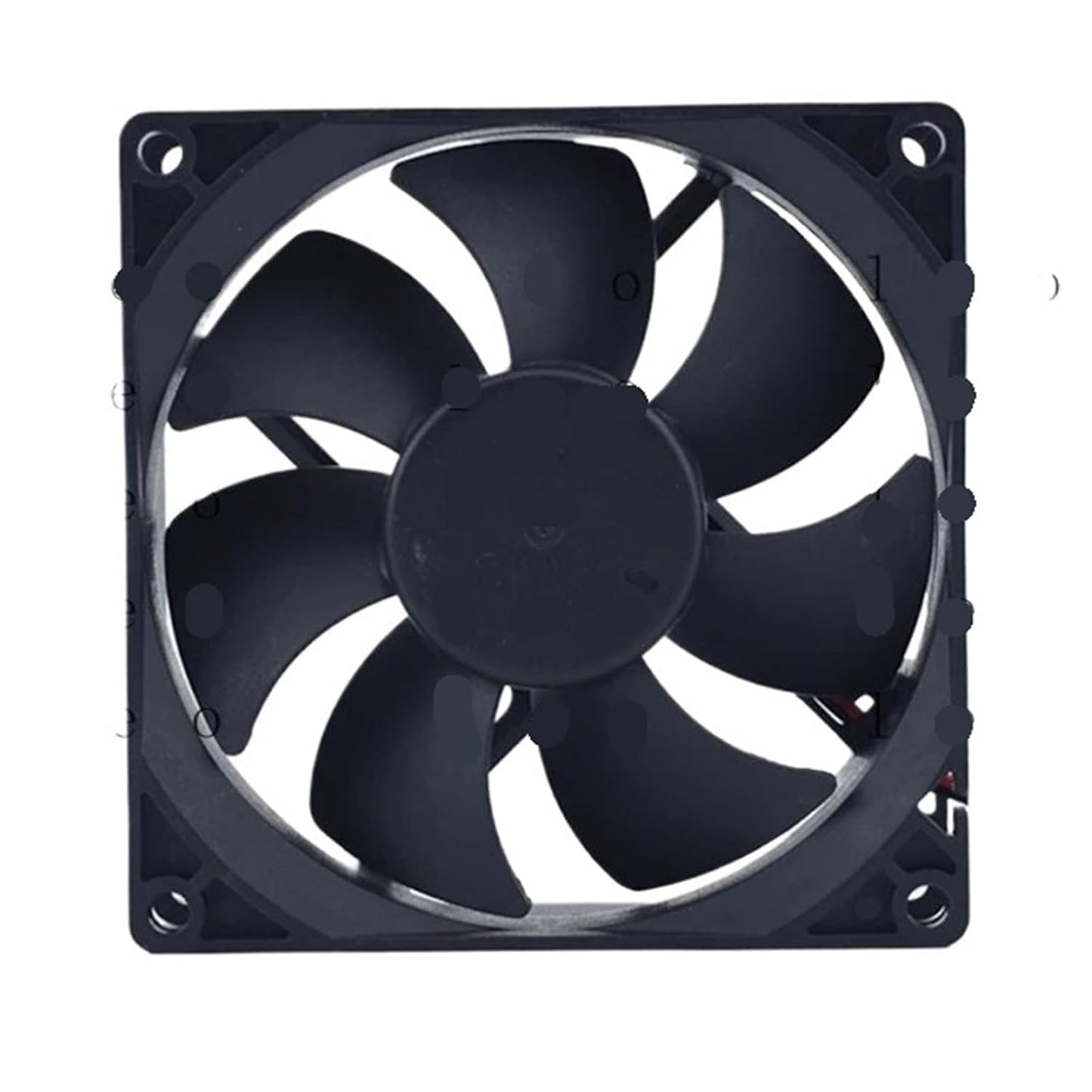 9225 9CM 12V24V48V Dual Ball Bearing Welding Machine Computer case Silent Cooling Fan(White)