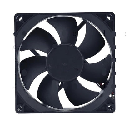 9225 9CM 12V24V48V Dual Ball Bearing Welding Machine Computer case Silent Cooling Fan(White)