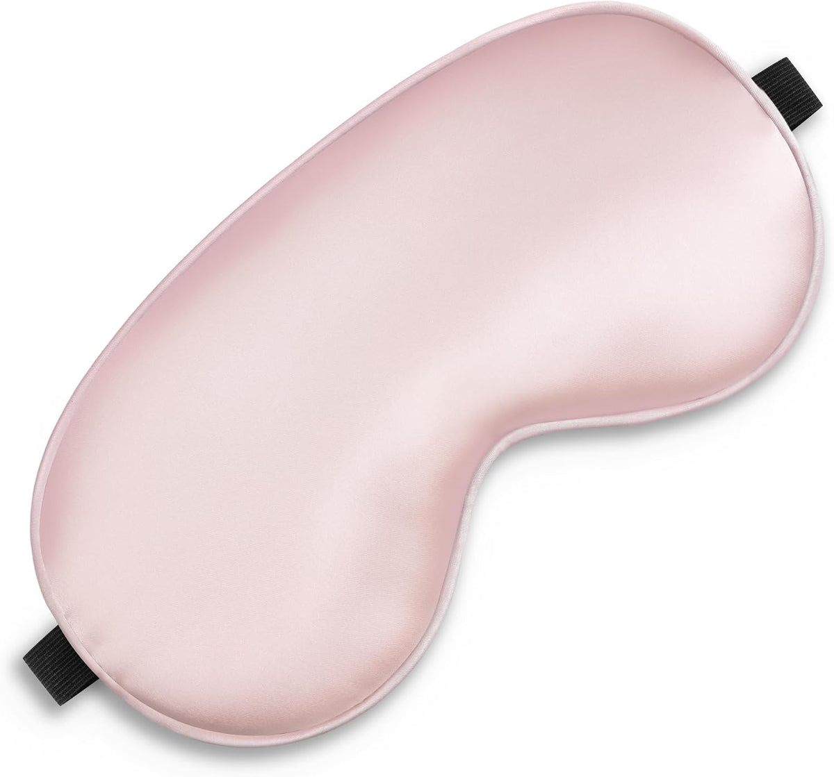 Silk Sleep Mask, Blackout Eye Mask for Sleeping with Adjustable Strap