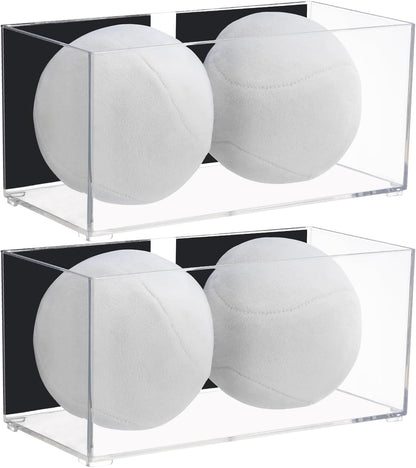 Magnetic Dryer Ball Holder for Laundry Room Organization, Clear Lint Bin with Adhesive Hook, Iron Dryer Ball Container Box for Laundry Room, Office, Bathroom & Craft Supplies, 1Pcs