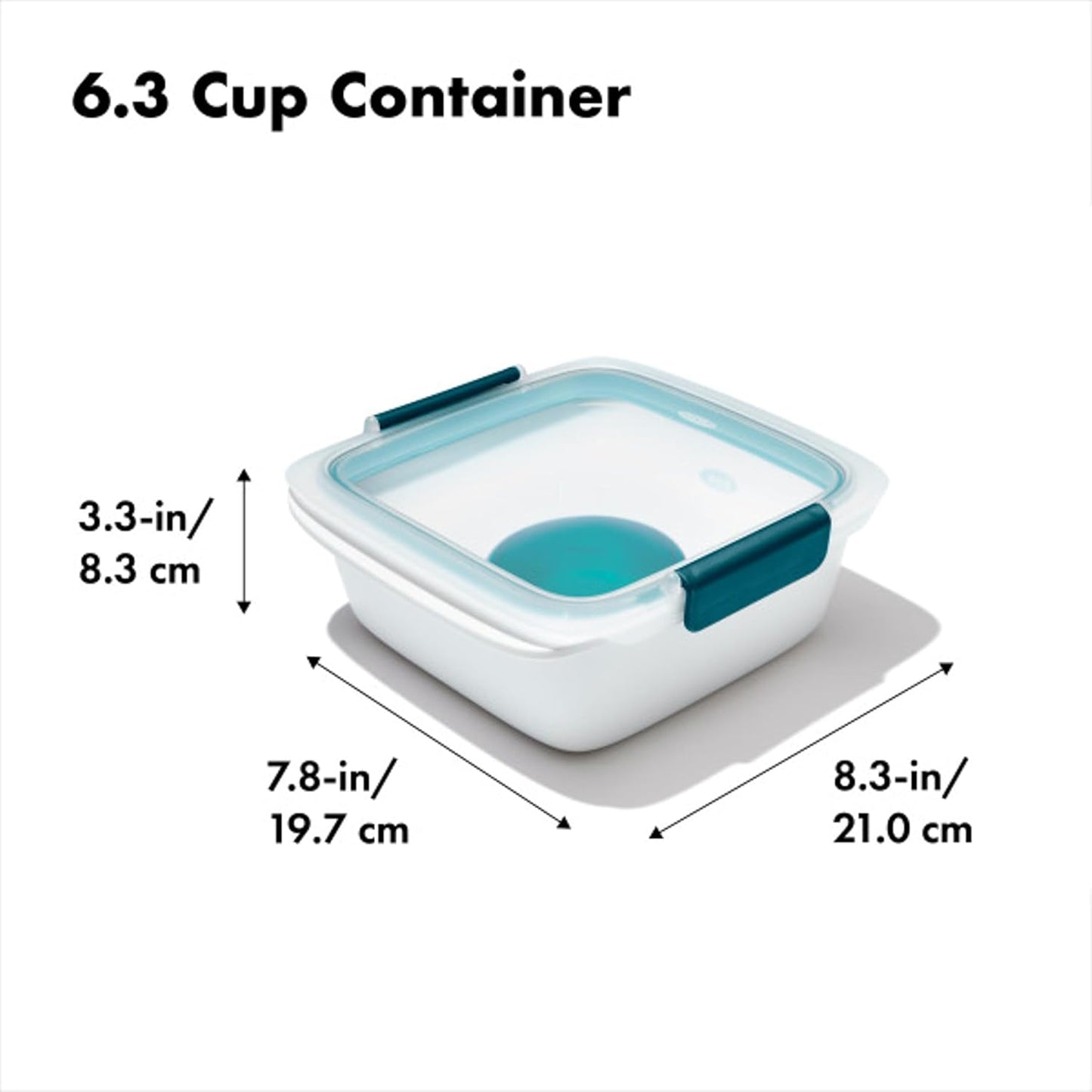 OXO Good Grips Prep and Go Container With Colander - Ocean Blue