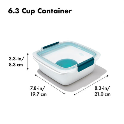 OXO Good Grips Prep and Go Container With Colander - Ocean Blue