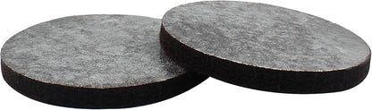 48 Pcs 1-1/2"/38mm Felt Furniture Pads Brown Round | Self Adhesive, 5mm Thick, Anti Scratch Floor Protectors, For Furniture Feet Chair Legs