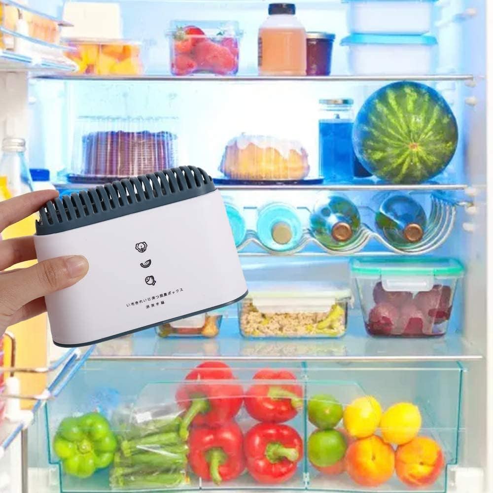 Vctitil Adsorption Refrigerator Deodorizer Household Cleaning Tool Breathable Odor Absorber Carbon Box Cabinet Closet Air Freshener