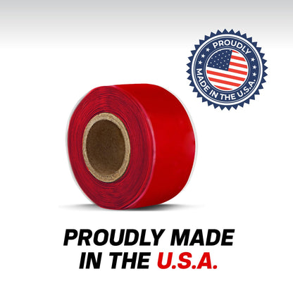 Bond It Rescue Tape, Self-Fusing Silicone for Emergency Plumbing, Pipe & Hose Repair, Electrical Insulation, Waterproof, 950PSI, Made in USA, 1" x 12', Clear