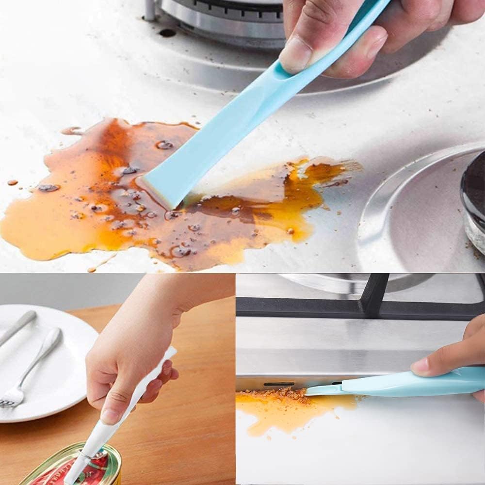 2 Pack Silicone Stove Counter Gap Cover, 21 inch Long Kitchen Counter Gap Filler