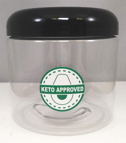 Keto Approved Food Rotation Labels 1.25 Inch Round Circle Dots 500 Adhesive Stickers