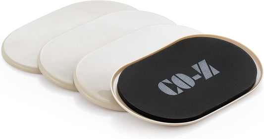 CO-Z Large Furniture Sliders - 8 Pack, 6" x 9 1/2" Oval Reusable Furniture Sliders for Carpet, Heavy-Duty Furniture Gliders Movers for Hardwood Floors, Plastic Moving Pads for Heavy Furniture