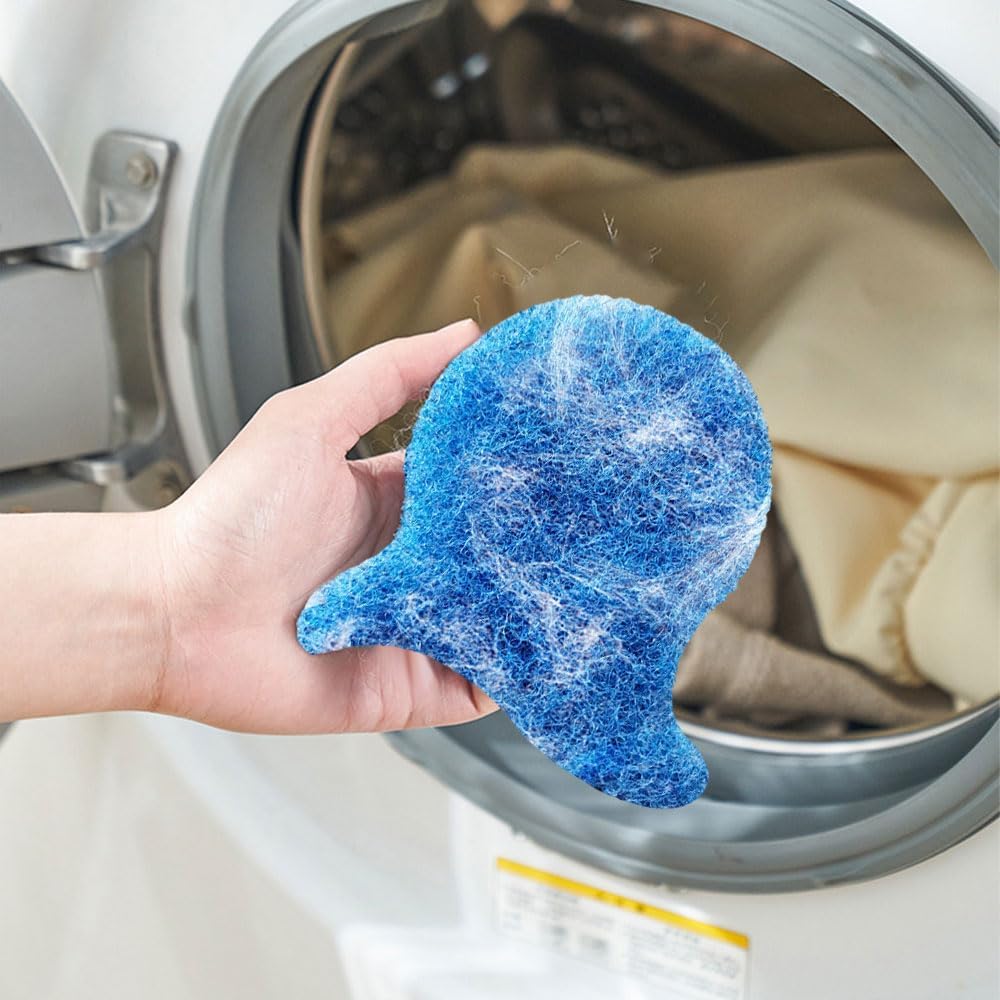 6PCS Washing Machine Hair Filter Mesh Bags, Floating Washing Machine Filter Bags, Reusable Lint Catcher for Washing Machine, Washing Machine Lint Catcher for Laundry (Mix,E)