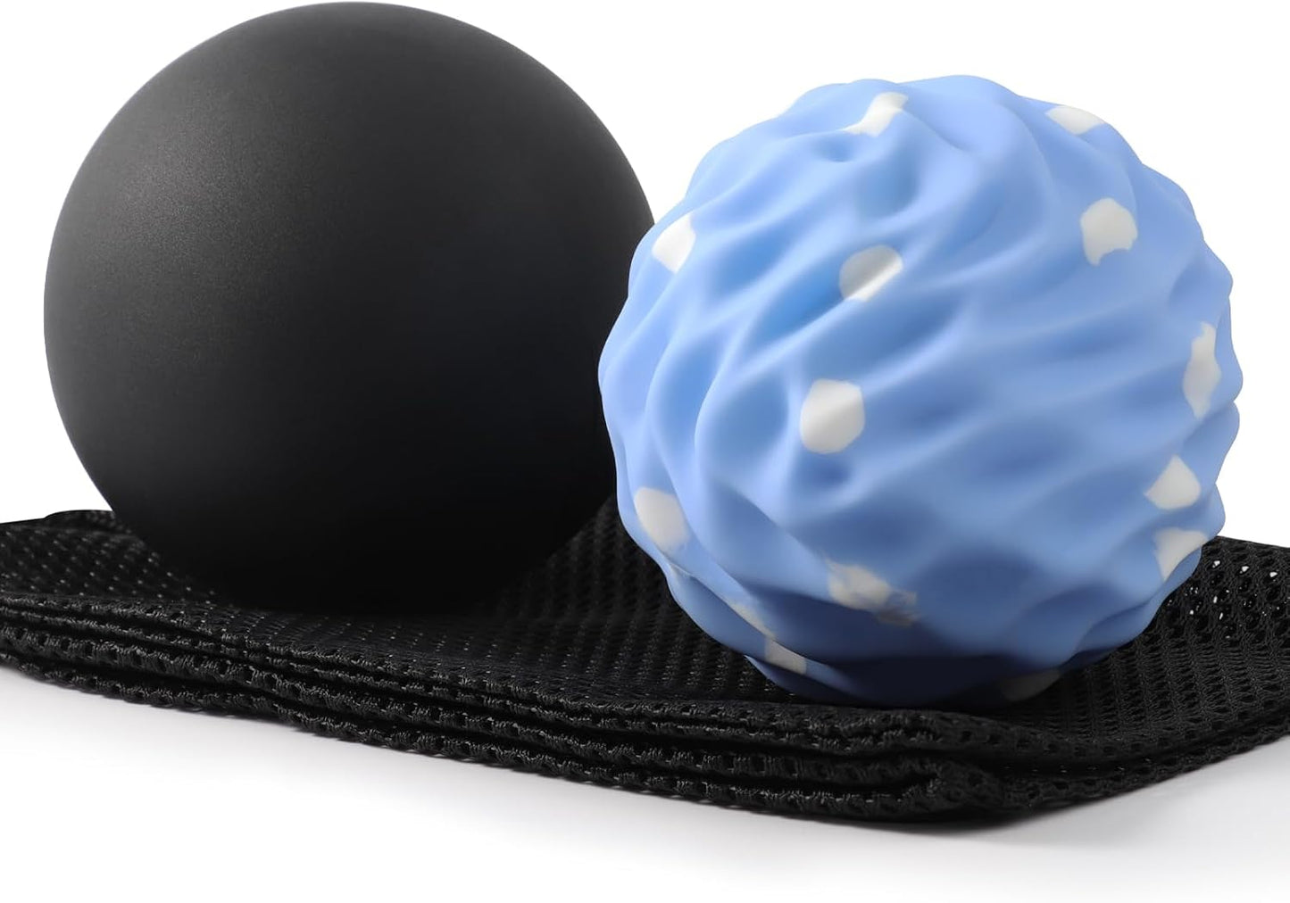 Silicone Lacrosse Balls for Yoga and Myofascial Release - Deep Tissue Massage,Trigger Point Therapy and Foot Plantar Fasciitis,Muscle Knots,Relieving Muscle Pain,Muscle Soreness Balls