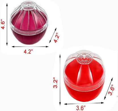 Onion Garlic Lemon Avocado Saver Storage Keeper Holder for Fridge, BPA Free Tomato Vegetable Shaped Food Saver/Storage Containers, 5-piece Set Bundle