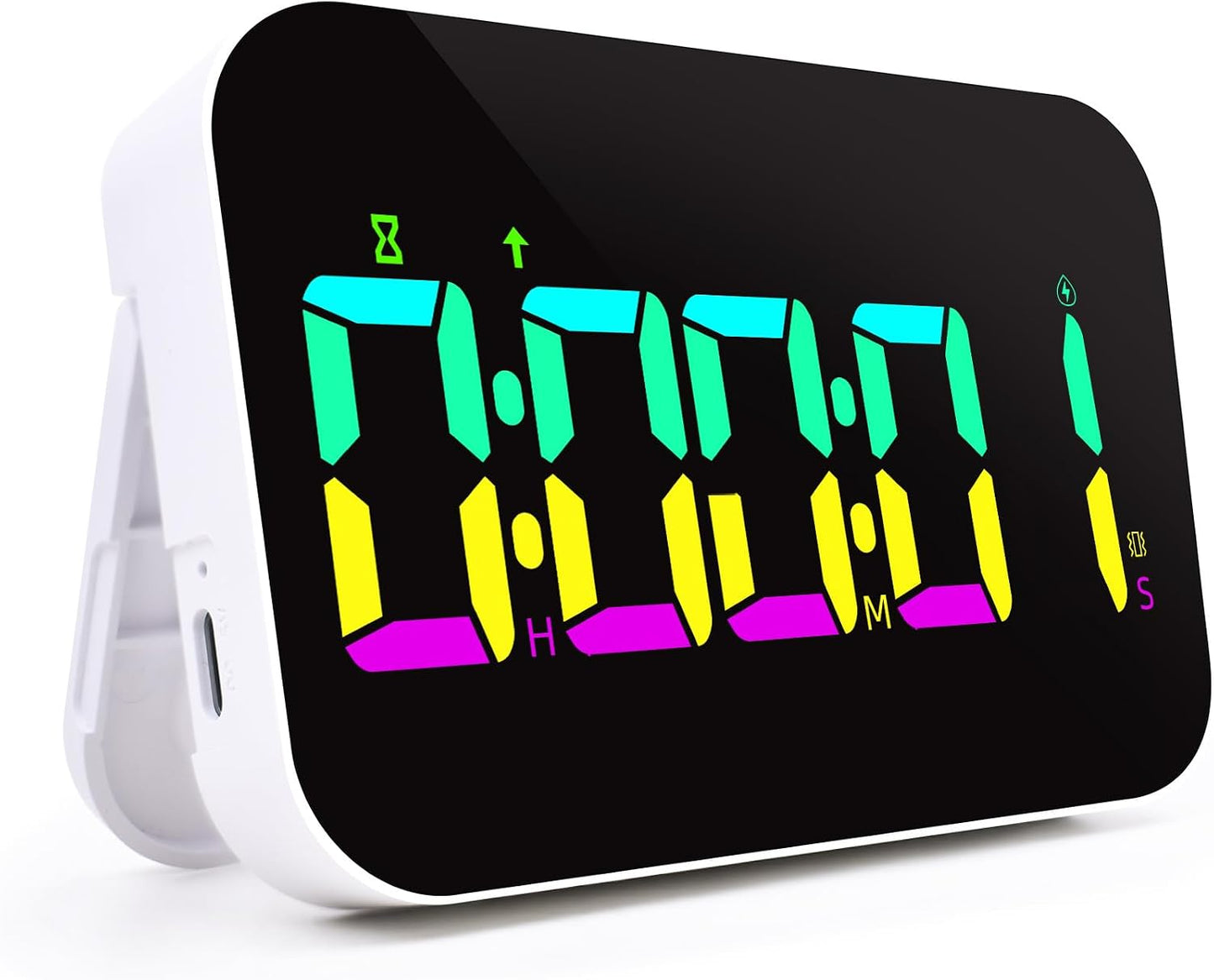 TXL Digital Timer for Classroom, Pomodoro, Gym & Kitchen – Rechargeable Magnetic Countdown Timer, Large LED Display, Loud Alarm, 3 Volume Levels & 3 Brightness Settings