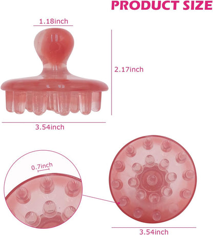 Lymphatic Massage Roller for Cellulite Remover Body Sculpting - Handheld Cellulite Massage Tool for Body Bloat Blood Circulation Lymphatic Drainage Pink