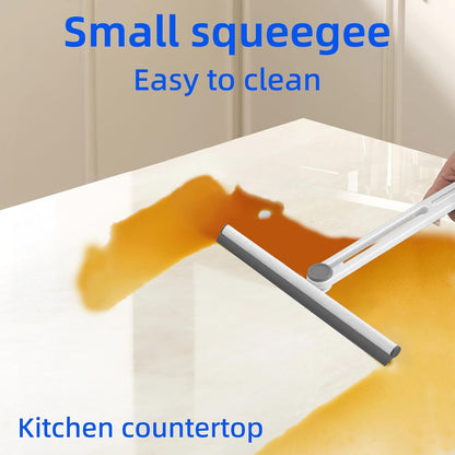 Small Squeegee,Shower Squeegee for Glass Doors,Bathroom Squeegee for Shower Glass,Window Cleaning