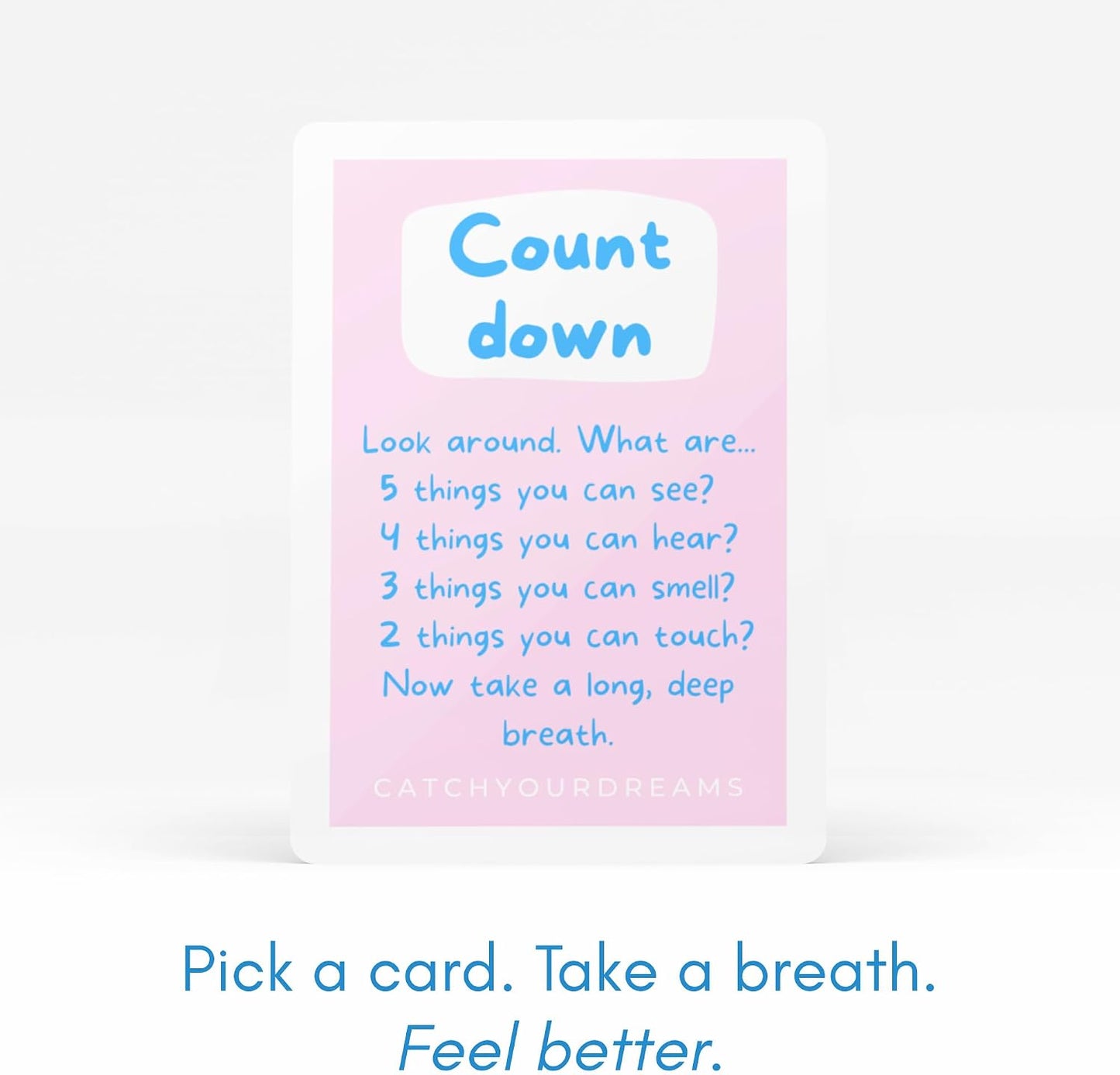 Dogs Against Anxiety Cards — 50 Anxiety Relief Cards | CBT & Mindfulness Exercises | Calming Gift for Women, Dog Lovers & Kids
