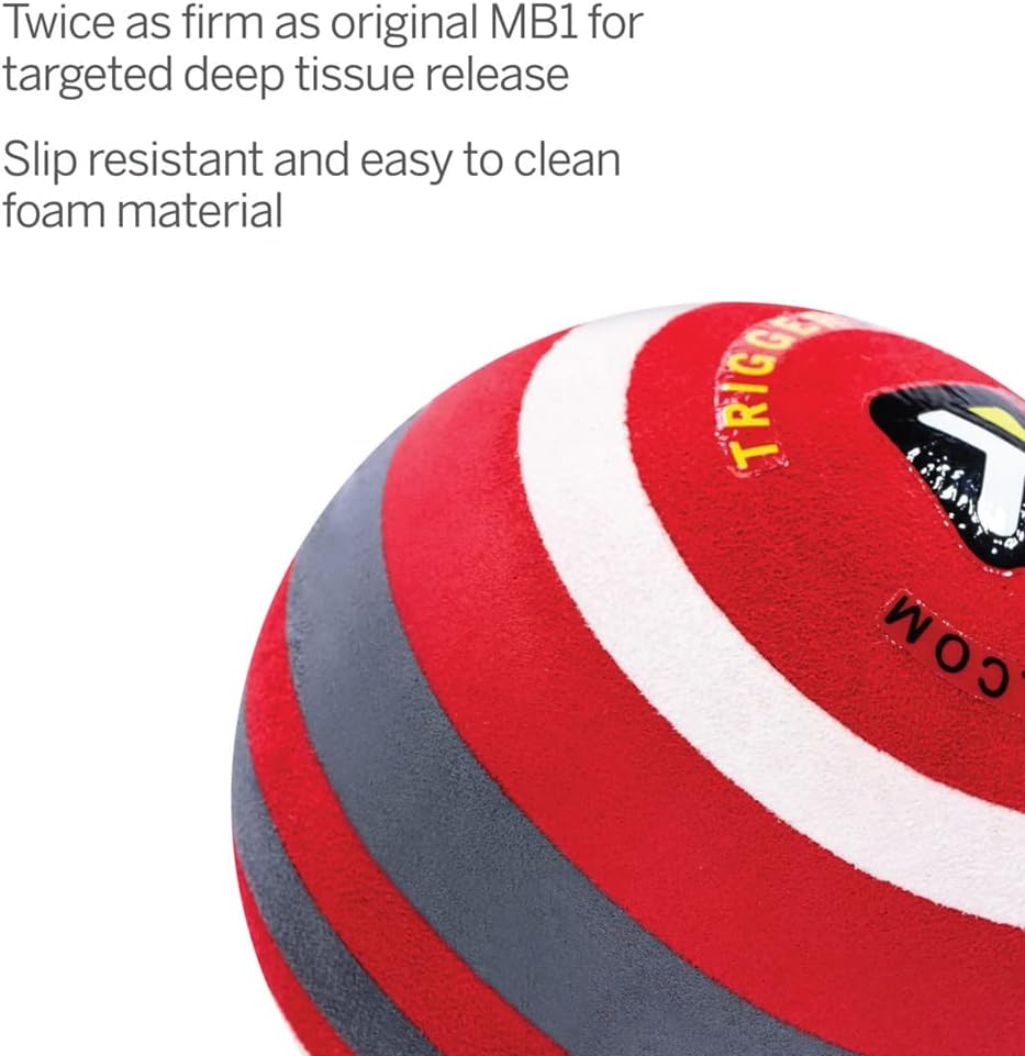 Trigger Point Performance TriggerPoint Foam Massage Ball for Deep-Tissue Massage, MBX Extra Firm (2.6-inch)