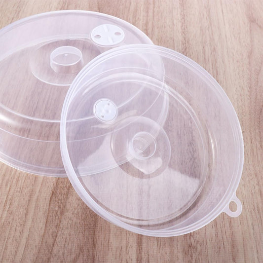 Vctitil 9 Inch Microwave Cover,Microwave Splatter Cover for Food,Microwave Plate Covers with Adjustable Steam Vents,Dishwasher Safe & BPA Free (Pack of 2)