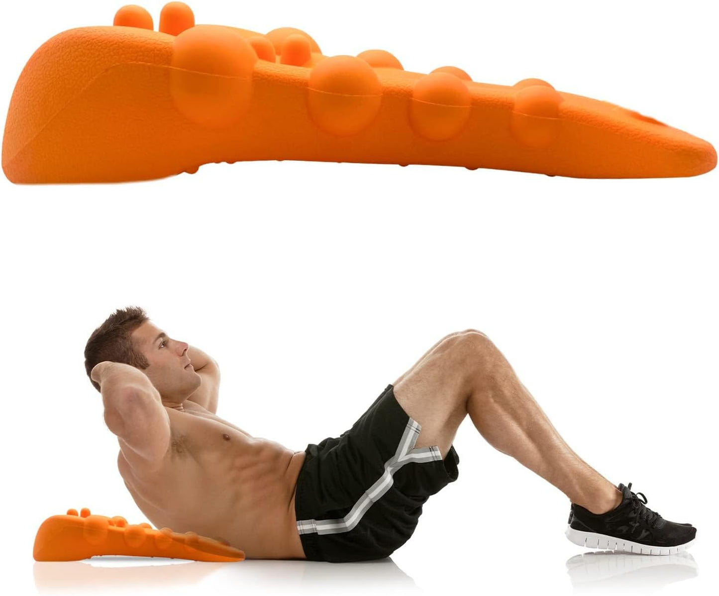 COZLOW - Trapezius Trigger Point Massager - Occipital Release Tool with 14 Massage Nubs - Muscle Knot Remover for Neck + Upper Back Pain Relief - Myofascial Release for Tension + Tight Knots in Spine