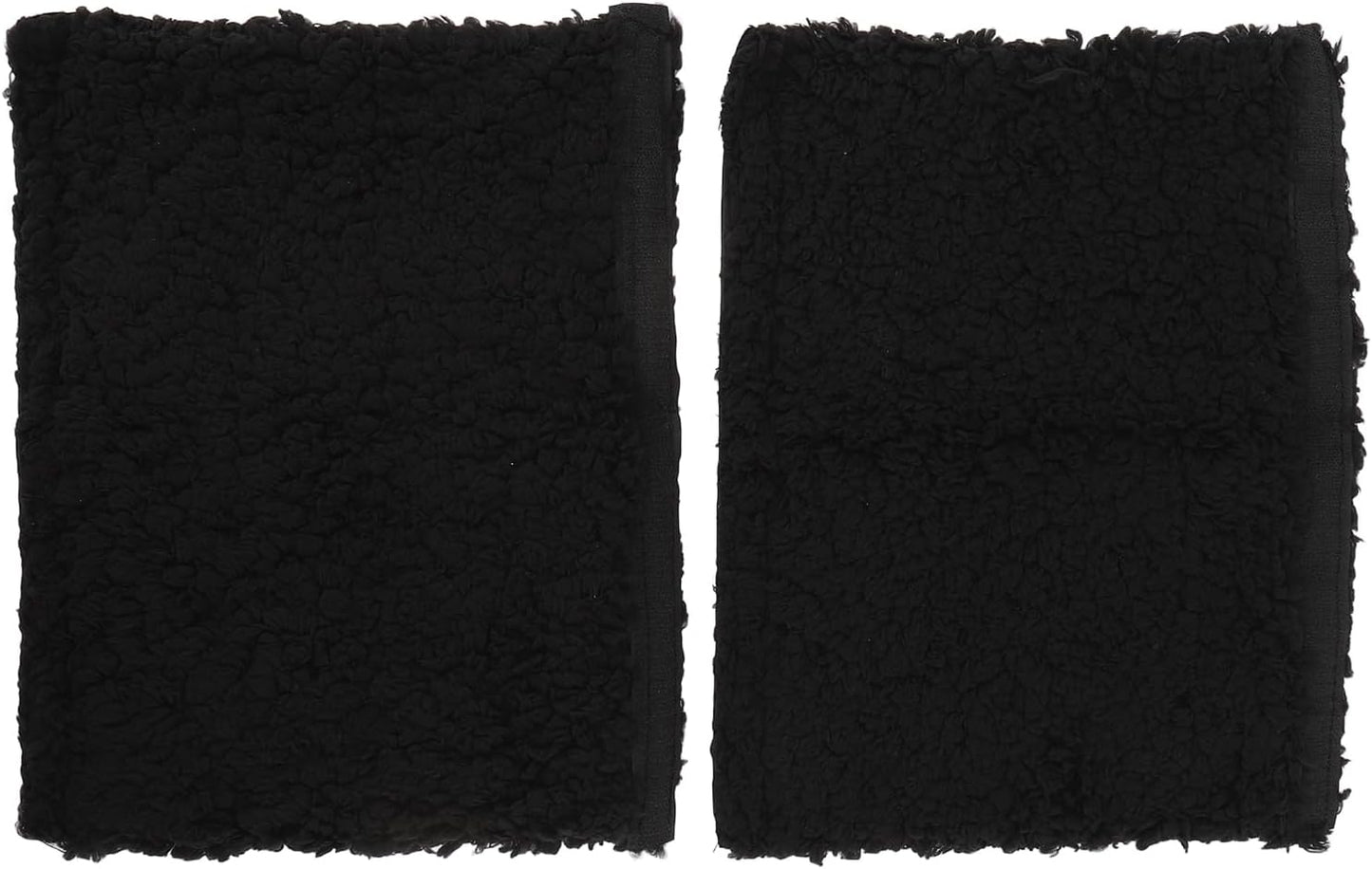 Brrnoo Sheepskin Chair Armrest Pad, Fleece Armrest Cushion for Chairs, Enhanced Comfort and Skin Protection Armrest Protector for Home or Office Use Fits Most Chairs (Grey)