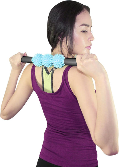 Coolife Fascia Muscle Roller, Cellulite Massager, Fascia Roller Stick