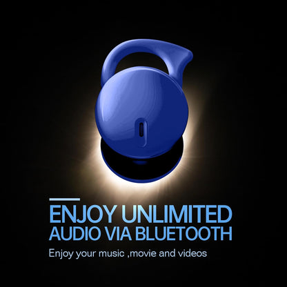 Invisible Sleep Headphones,Sleep Earbuds for Side Sleepers,Small Comfortable Fit Noise Blocking Sleeping Ear Buds,Bluetooth 5.3 Wireless Earbuds, in-Ear Ear Buds for Sleeping, Working (Blue)