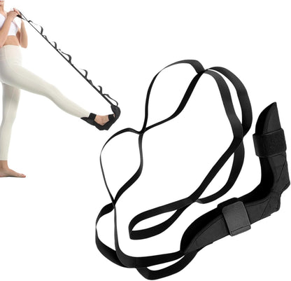 Fitness Foot and Calf Stretcher for Plantar Fasciitis, Achilles Tendonitis, Heel Spurs, Drop Foot, Physiotherapy Stretching Strap Relief, Yoga Leg Stretch Strap for Thigh and Hamstring