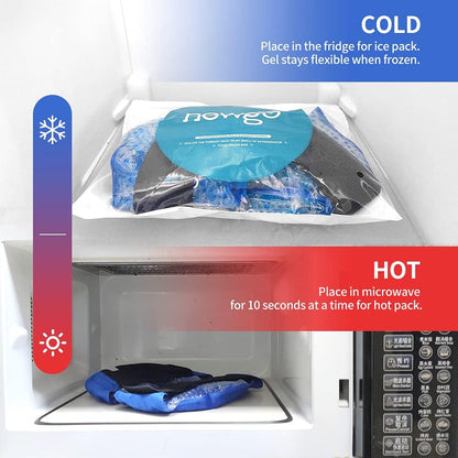 NEWGO Ice Pack for Knee Pain Relief, FSA Eligible, 2 Pack | Cold Therapy Relief, Soothes Knee Replacement Surgery Pain, Arthritis, Swelling, and Bruises