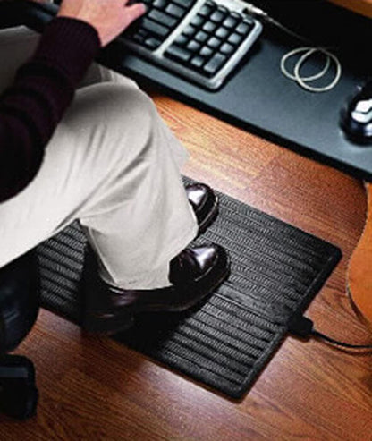 Cozy Products Electric Foot Warmer Under Desk Office Heat Mat, 120 Watts