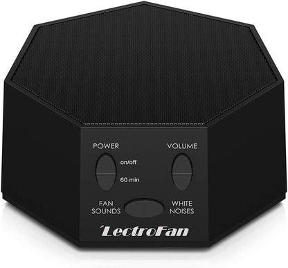 Adaptive Sound Technologies LectroFan Classic - Global Power Edition - Soothing Sound Machine for Sleep - Built-in Sleep Timer - Compact Design - Relaxation Support - White
