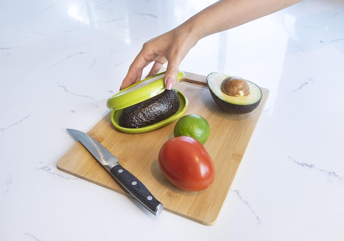 Joie Fresh Stretch Pod Onion Storage Container, Silicone Food Saver, Keeps Leftover Produce Flavorful and Firm in Fridge, Reusable Kitchen Gadget, Dishwasher Safe, BPA-Free