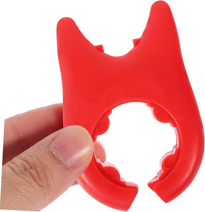 ULTECHNOVO 6pcs Spill Pot Lid Lifters Silicone Boil Stoppers for Kitchen Use Prevent Overflow and Keep Lids Elevated Easy to to Touch