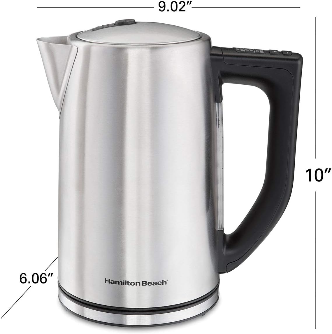 Hamilton Beach 41025 Electric Variable Temperature Stainless Steel Tea Kettle