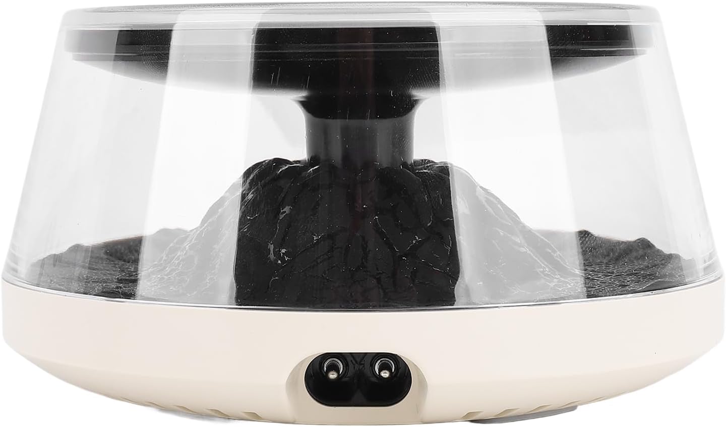 Coffee Mug Warmer with Auto Shut Off | Adjustable Temperature 50-80°C for Coffee/Tea/Milk | Volcanic Lava Illumination & Cup Sensing Technology | 66W Quick Heating, 8H Timer
