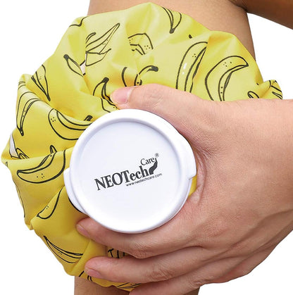 Neotech Care Ice Bag with Screw Top Lid (Smiley Face Design, 8 inch)