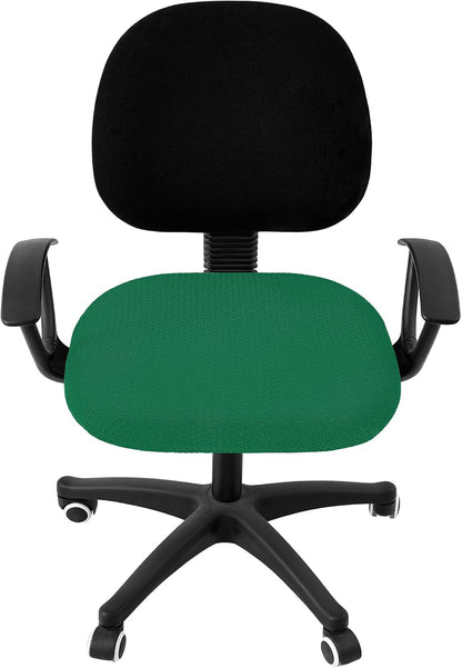 Smiry Office Computer Chair Armrest Covers, 2PCs Anti-dust Arm Rest Pad | Removable Washable Desk Chair Arm Pad Covers, Grey