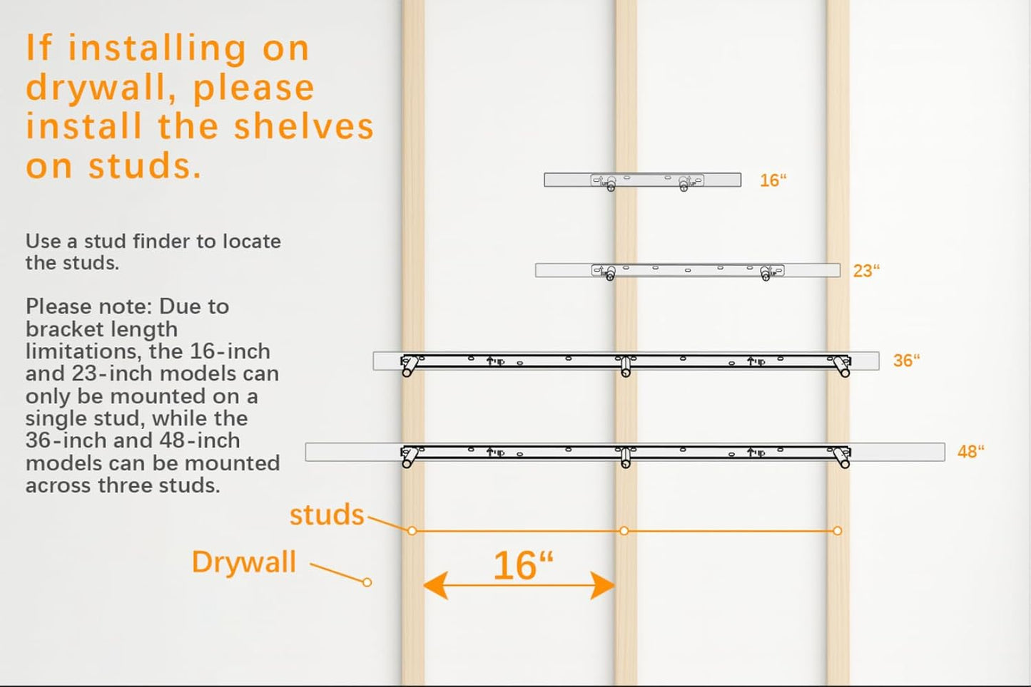 BAYKA Rustic Brown Floating Shelves 22.5in, Set of 2, Wall Mount Wood Shelf | Easy Install, 22lbs Max Load, Hidden Bracket, for Bathroom Bedroom Living Room or Kitchen, Hanging Shelf Book Decor Storage