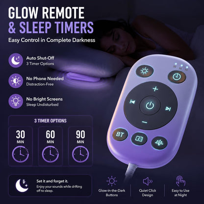 Under Pillow Bone Conduction Speaker, Portable White Noise Machine