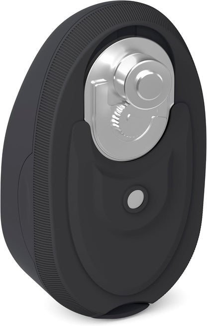 bella Automatic Can Opener, Hands Free, Battery Operated, Cordless, Stainless steel blade to open any Size Can with Magnet to Safely Remove Lid, Seamless Opening Decreases Sharp Edges, Slate