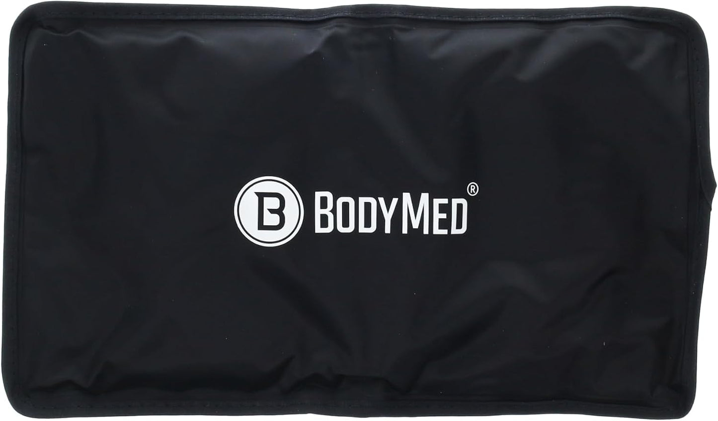 BodyMed Reusable Gel Ice Pack Cold Compress for Neck - Professional Grade Cold Therapy for Injuries, Aches, Swelling, Bruises, Sprains - 21 in. x 6 in. (Neck Contour)