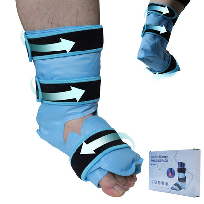 King Mills Ice Ankle Wrap, Plantar Fasciitis Ice Pack, Foot & Heel Relief