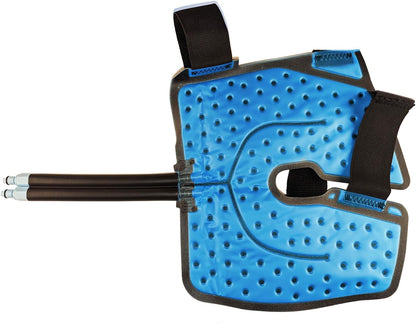 Cold Water Therapy Versatile-Fit Pad for PMT Cryotherapy Unit - Post Surgery and Injury Recovery - Pad Only for Circulating Ice Machine for Knee, Shoulder Pain Relief - with Custom couplings
