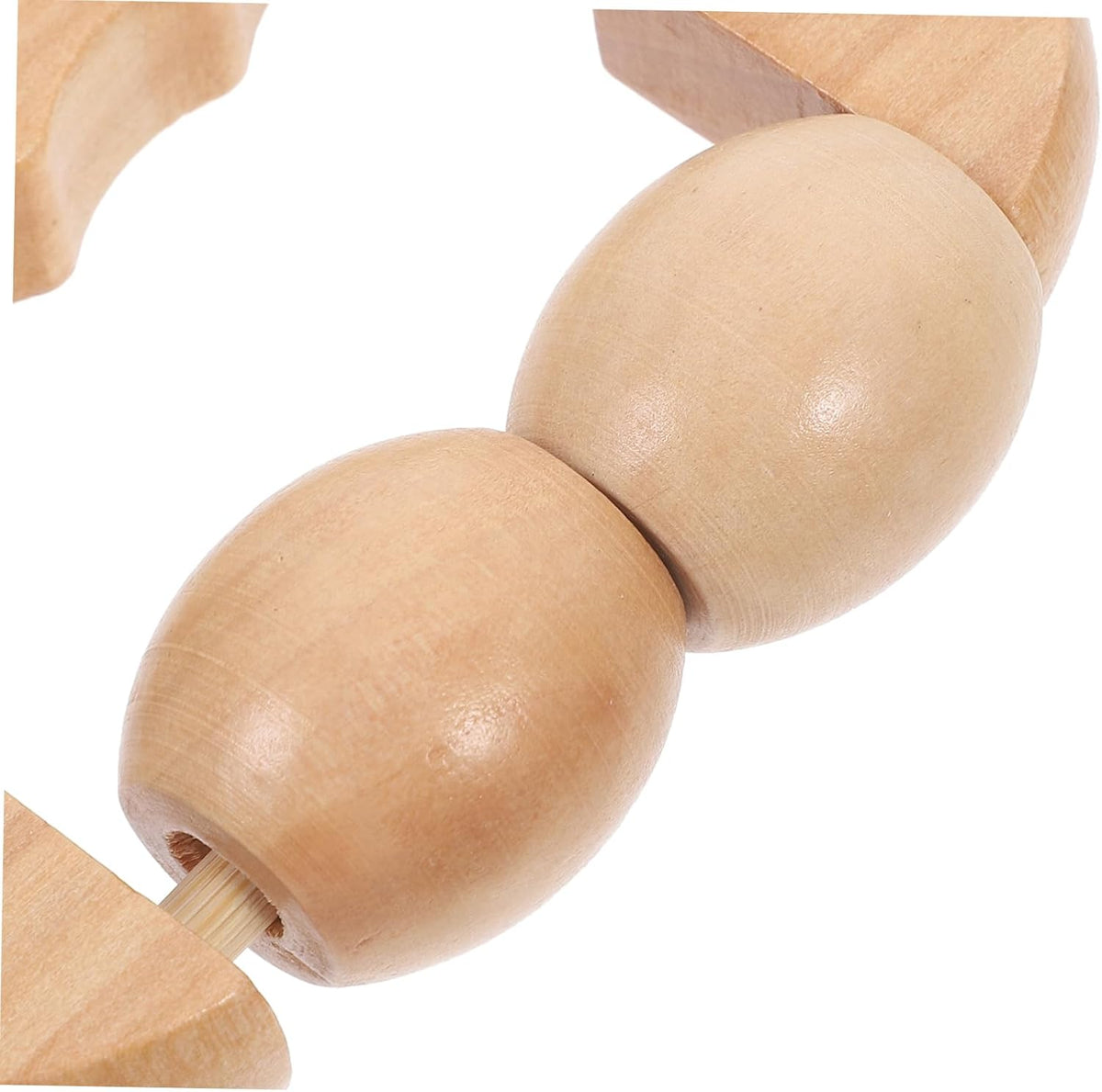 FOMIYES Wooden Foot Roller Tool for Relaxation Portable Massage Device for Face Neck Shoulder Foot Back for Home Travel Use